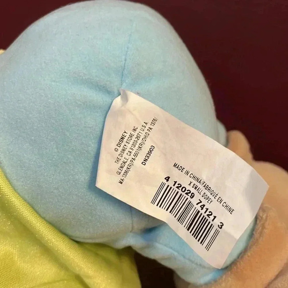 Dopey Disney Store Exclusive Plush Bean Bag Bottom Collectible 12 Inch - Picture 7 of 10